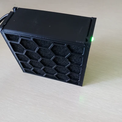 Bộ hút khói 80mm (vỏ cho quạt 80mm, nắp trượt)