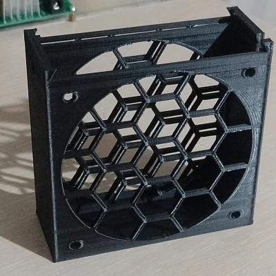 Bộ hút khói 80mm (vỏ cho quạt 80mm, nắp trượt)