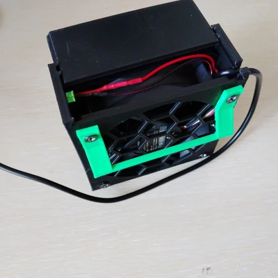 Bộ hút khói 80mm (vỏ cho quạt 80mm, nắp trượt)