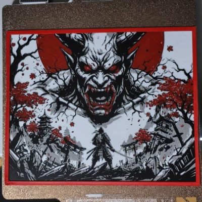 Blood moon oni Hueforge