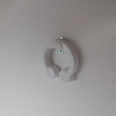 Giá Treo Tường Cho Vòng Buộc Rèm (Curtain Ring Wall Holder)