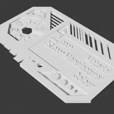 Thẻ Swatch Filament Tối Thượng (The Ultimate Filament Swatch Card)