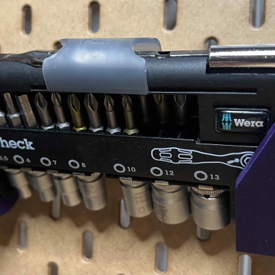 Holder Skadis cho Wera Tool-Check (bản 150mm)