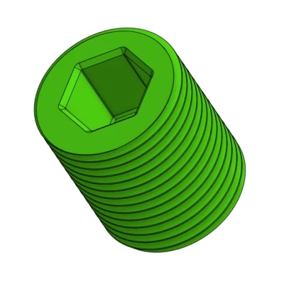 Vít ren mịn (fine thread) M12x1x14mm