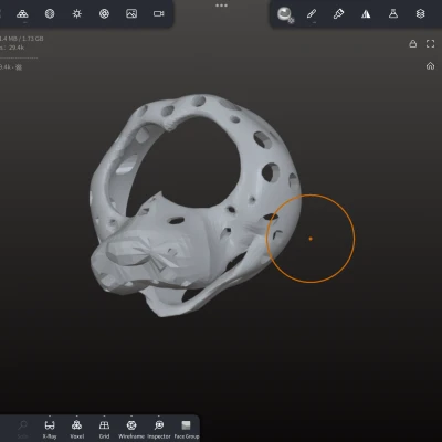 Đế đầu fursuit chuột (chưa test)