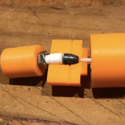 Prototype die để chế tạo lead slug 5.5mm cho airgun