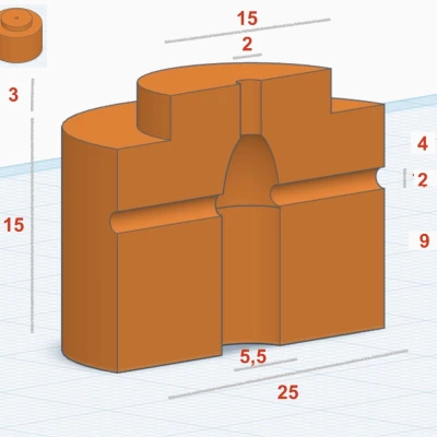 Prototype die để chế tạo lead slug 5.5mm cho airgun