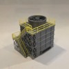 Tháp giải nhiệt Cooling Tower tỉ lệ 1:160 (N Scale) - Thumbnail 2