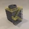 Tháp giải nhiệt Cooling Tower tỉ lệ 1:160 (N Scale) - Thumbnail 5