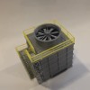 Tháp giải nhiệt Cooling Tower tỉ lệ 1:160 (N Scale) - Thumbnail 6