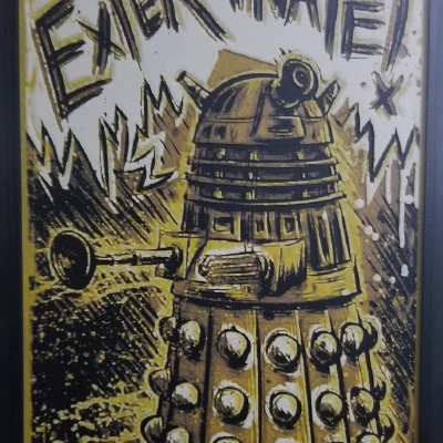 Doctor Who Dalek Exterminated! (Hueforge)