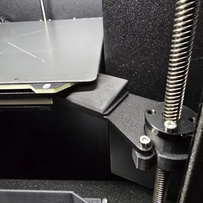 Prusa Core One Filament Purge Slider – Thanh trượt dẫn purge ra trước