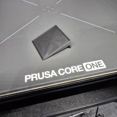 Prusa Core One Filament Purge Slider – Thanh trượt dẫn purge ra trước
