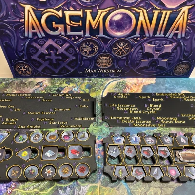 Khay Đựng Token Item Agemonia (Agemonia Item Tokens Trays)
