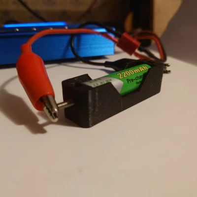 Giá đỡ pin AA dùng ốc và đai ốc (M3)