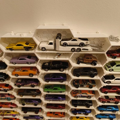 Box 3/4 ngăn cho Hot Wheels Truck & Hauler (Triple/Quad) – bản remix