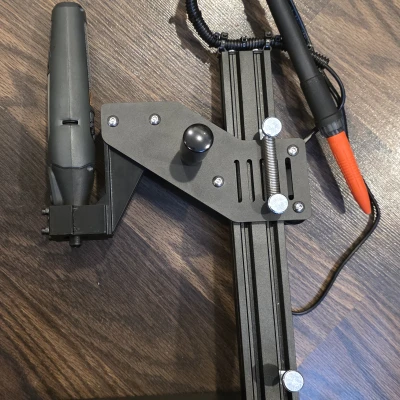 Adapter gắn Dremel Micro lên máy ép heat insert (Dremel Micro Heat Insert Press Mount Adapter)