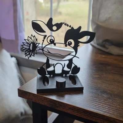 Giá đỡ điện thoại hình bò