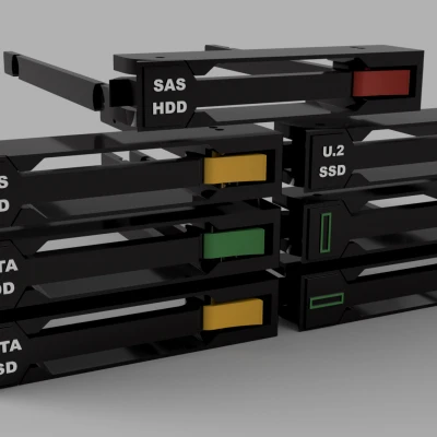 Khay ổ cứng (Drive Caddy) cho HPE ProLiant Gen8/Gen9