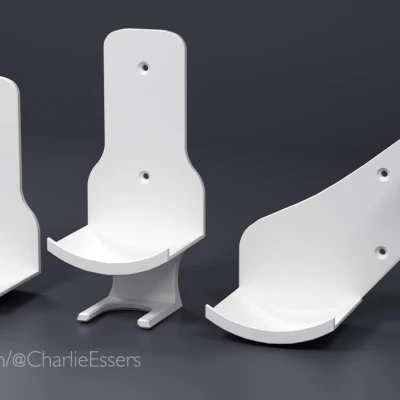 Giá treo dọc xà phòng cạo râu & aftershave splash (Vertical Shaving Soap & Splash Holder)