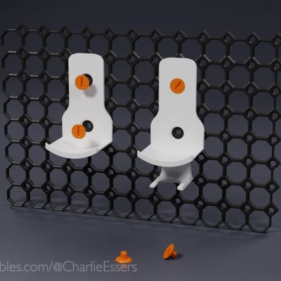 Giá treo dọc xà phòng cạo râu & aftershave splash (Vertical Shaving Soap & Splash Holder)