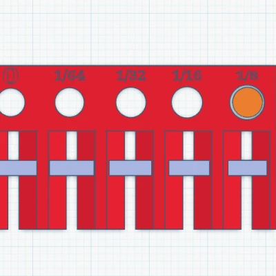Bài test dung sai hệ inch (imperial tolerance test)