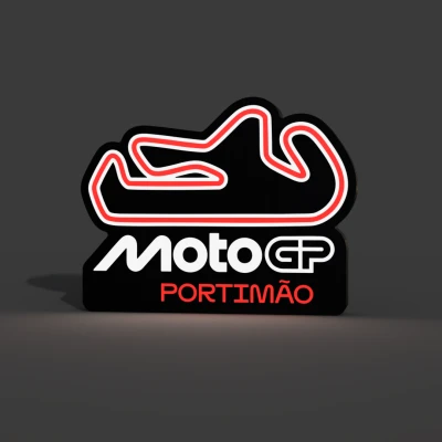 MotoGP Portimão Lightbox LED Lamp – Hộp đèn LED trang trí