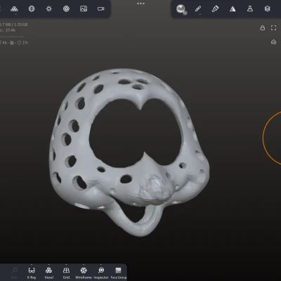 Headbase fursuit sugar glider (chưa test)