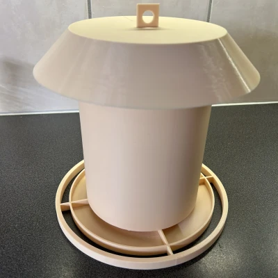 Vogelfutterstelle 4-fach – Máng ăn cho chim 4 ngăn