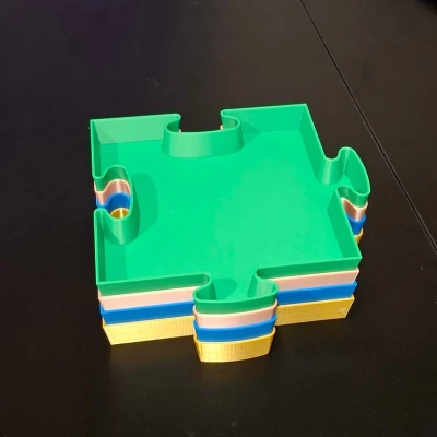 Khay Jigsaw Xếp Chồng (Jigsaw Trays)