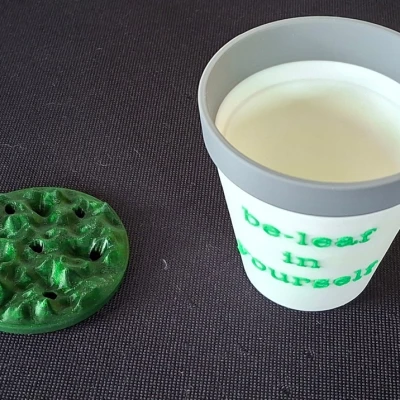 Chậu cây và phần lót giả