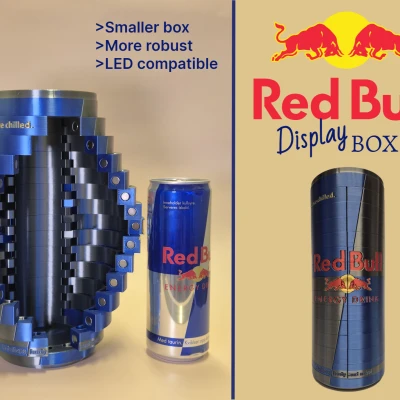 Hộp trưng bày Red Bull