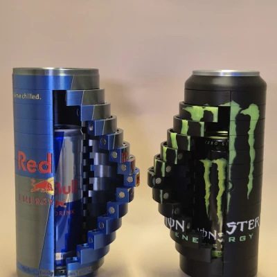 Hộp trưng bày Red Bull