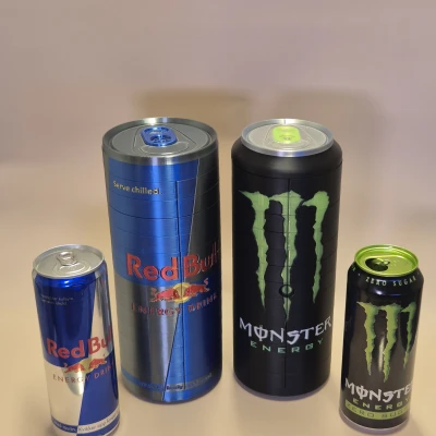 Hộp trưng bày Red Bull