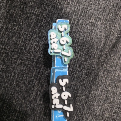 5-6-7-ate! Basic Cheer Pin Embellishment – Miếng Trang Trí Pin Cheer