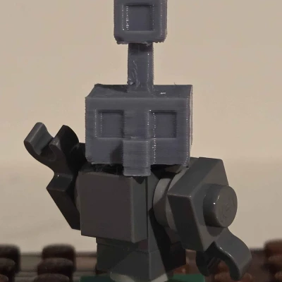 Đầu Copper Golem tương thích LEGO Minecraft