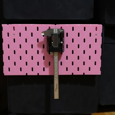 Tấm IKEA Skadis kẹp cho hộp Drona (kèm file STEP!)