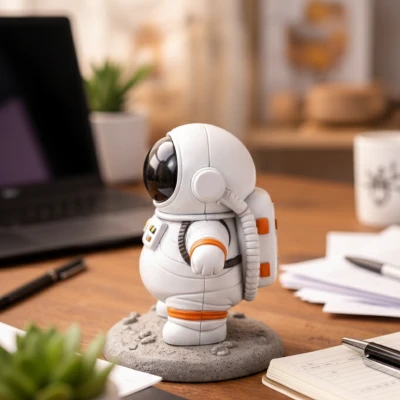 Phi Hành Gia Mũm Mĩm (Tượng / Mô Hình Trang Trí)