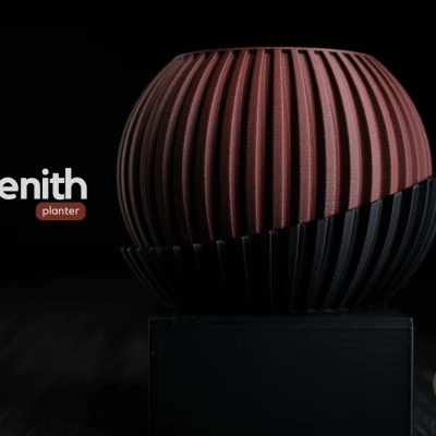 zenith • planter – Chậu cây tối giản hiện đại kèm khay bao quanh