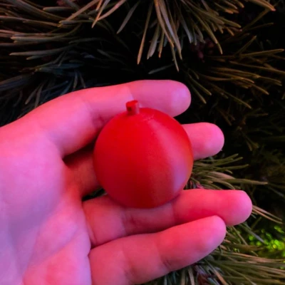 Xmas Tree Ball Simple – Quả châu cây thông Noel đơn giản