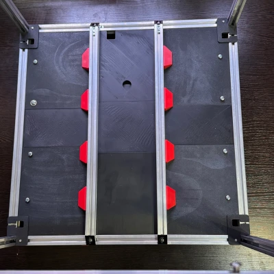 Voron 2.4 350 Deck quad DIN rail in được