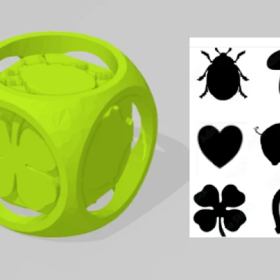 Glückswürfel (Xúc xắc may mắn)