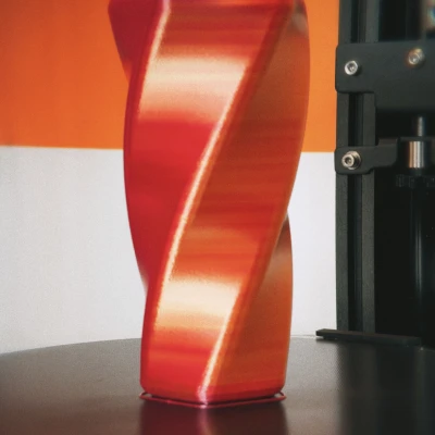 Vase Marble (Bình hoa vân đá)