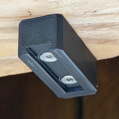 Móc treo kẹp ống 3/4" với mount dovetail giấu vít