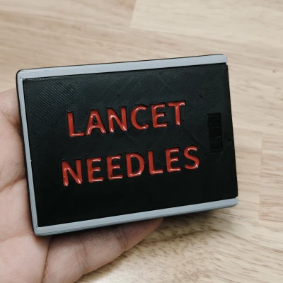 Hộp Kim Lancet Cho Người Tiểu Đường (Diabetic Lancet Needles Box)