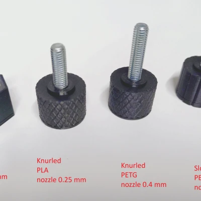 Ba núm vặn cho vít M5 đầu lục giác