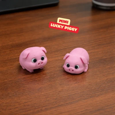 Mini Lucky Piggy – Quà Giao Thừa dễ thương / Decor Silvester