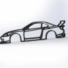 LB-Super Silhouette S15 SILVIA 2D Wall Art Nissan - Thumbnail 2