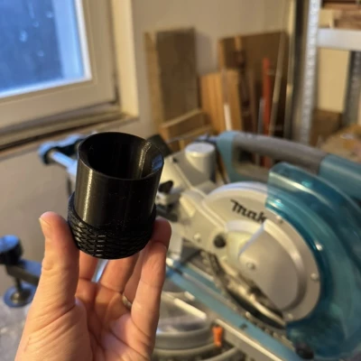 Adapter hút bụi máy cưa góc Makita (44.5mm sang 35mm cho ống hút bụi)
