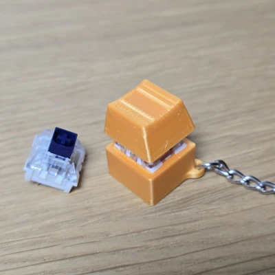 Clicker tối giản (Klicker) – Fidget Fun dùng keyboard switch